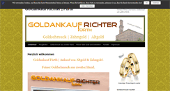 Desktop Screenshot of gold-levermann.de